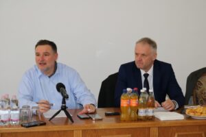 Dr. Bagó Zoltán Kalocsa város polgármestere és Gáncs István TEIT elnök